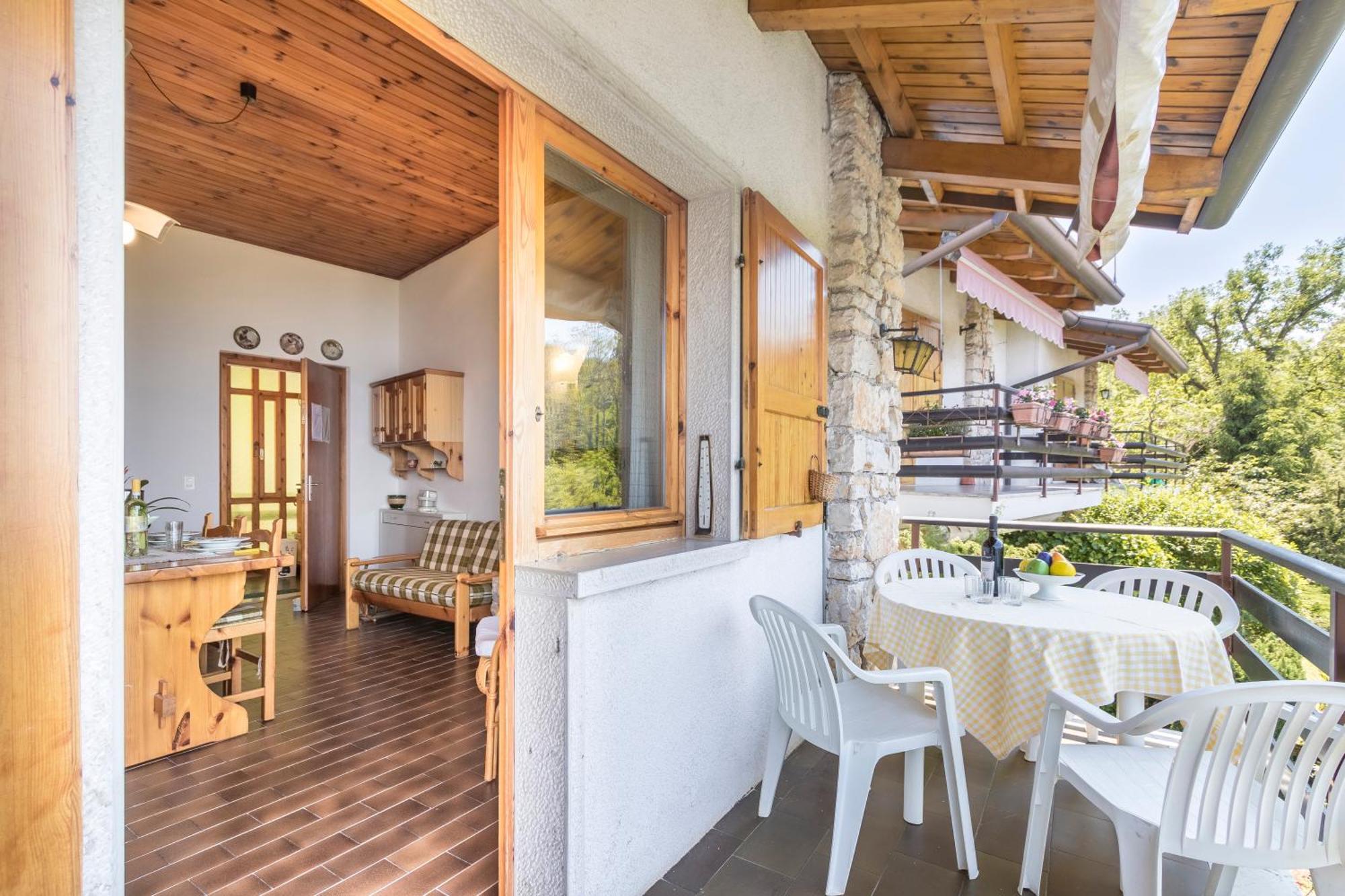 Apartament Casa Bella Vista Mit Balkon San Zeno di Montagna Zewnętrze zdjęcie